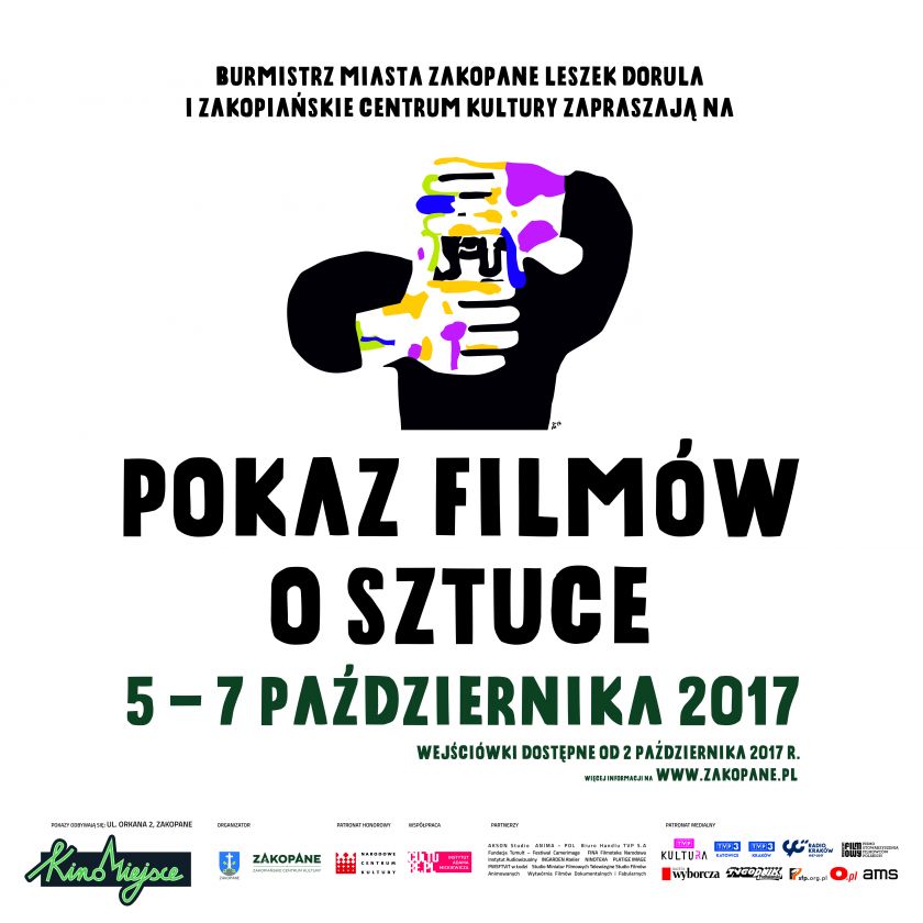 POKAZ FILMÓW O SZTUCE ZAKOPANE 2017