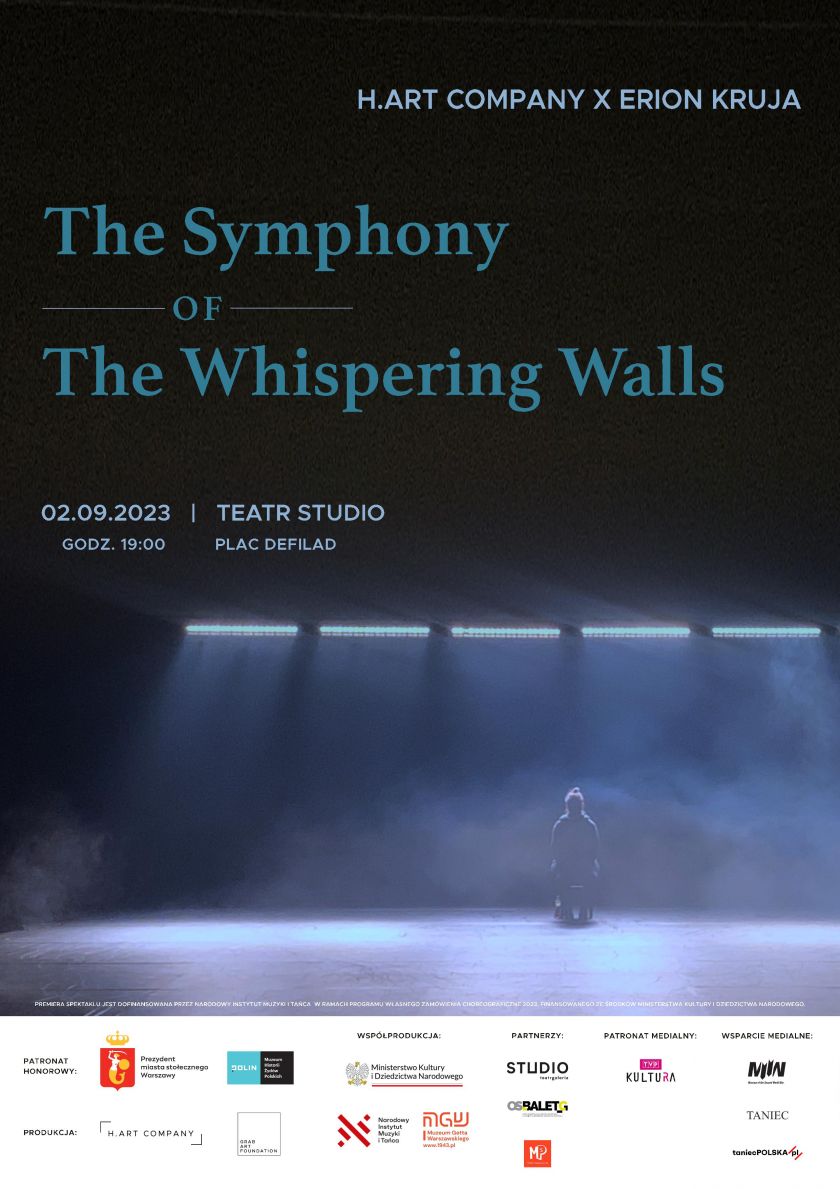 The Symphony of The Whispering Walls - premiera h.art company oraz Eriona Kruji inspirowana dziełami Mieczysława Wejmana