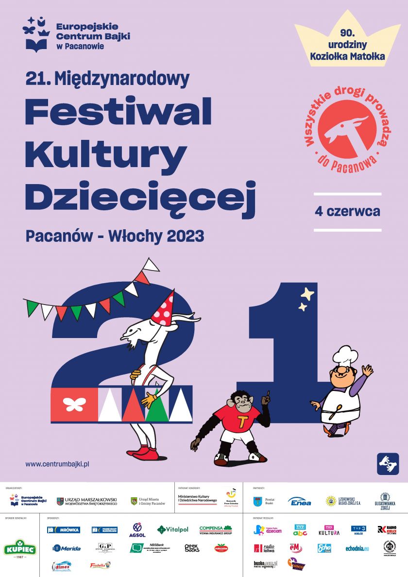 21. Międzynarodowy Festiwal Kultury Dziecięcej, Pacanów-Włochy 2023
