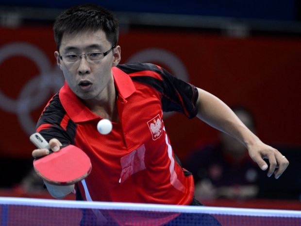 Wang Zeng Yi pożegnał się z turniejem indywidualnym (fot. PAP/EPA)