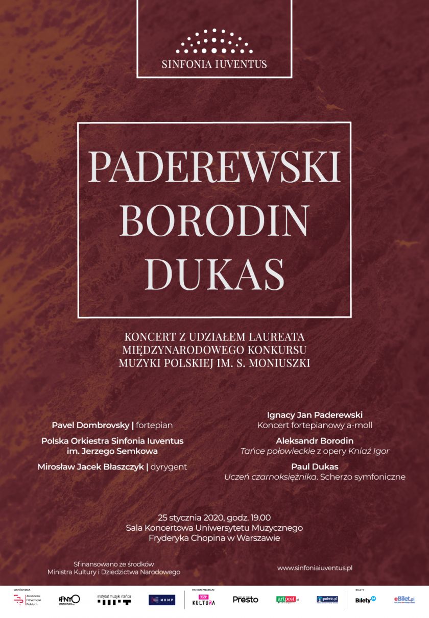 Paderewski | Borodin | Dukas