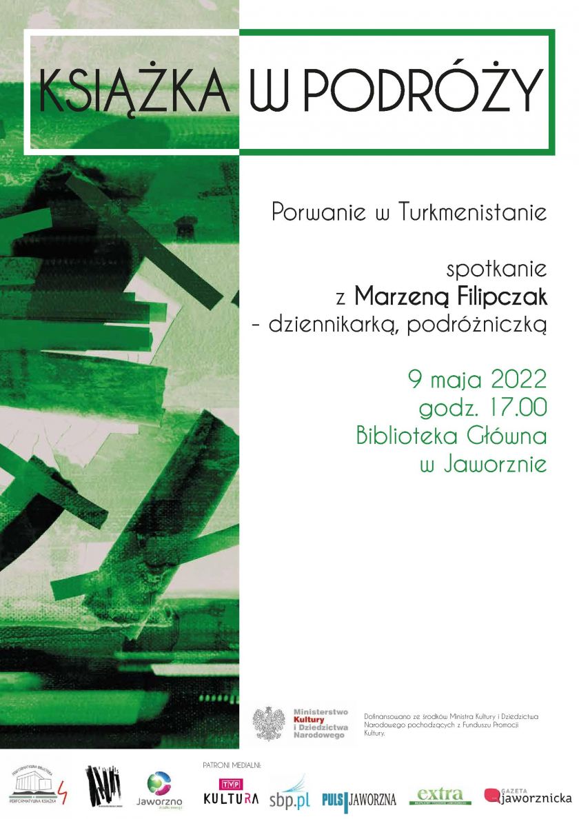 Porwanie w Turkmenistanie – spotkanie autorskie z Marzeną Filipczak