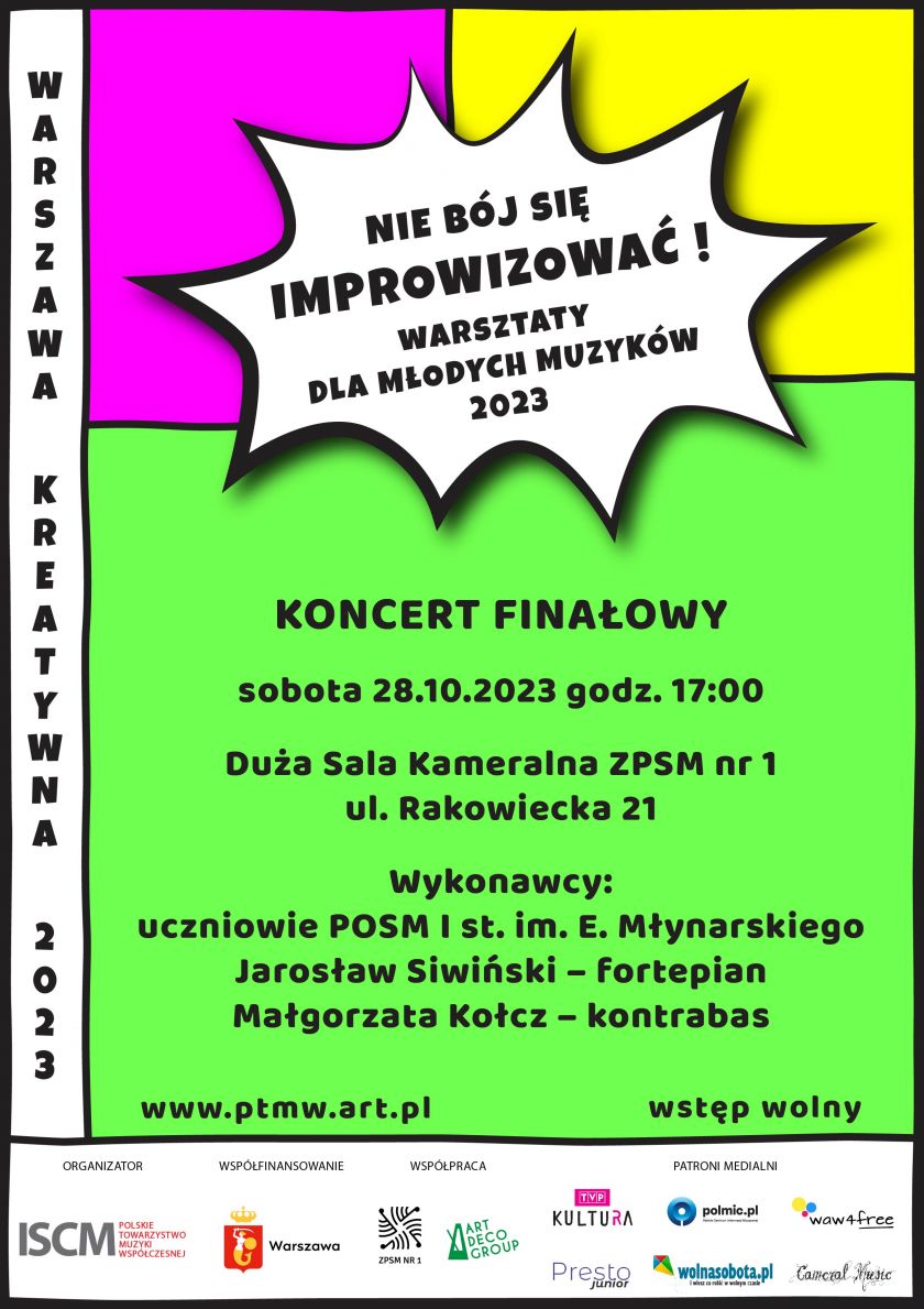 Koncert na finał warsztatów dla młodych muzyków