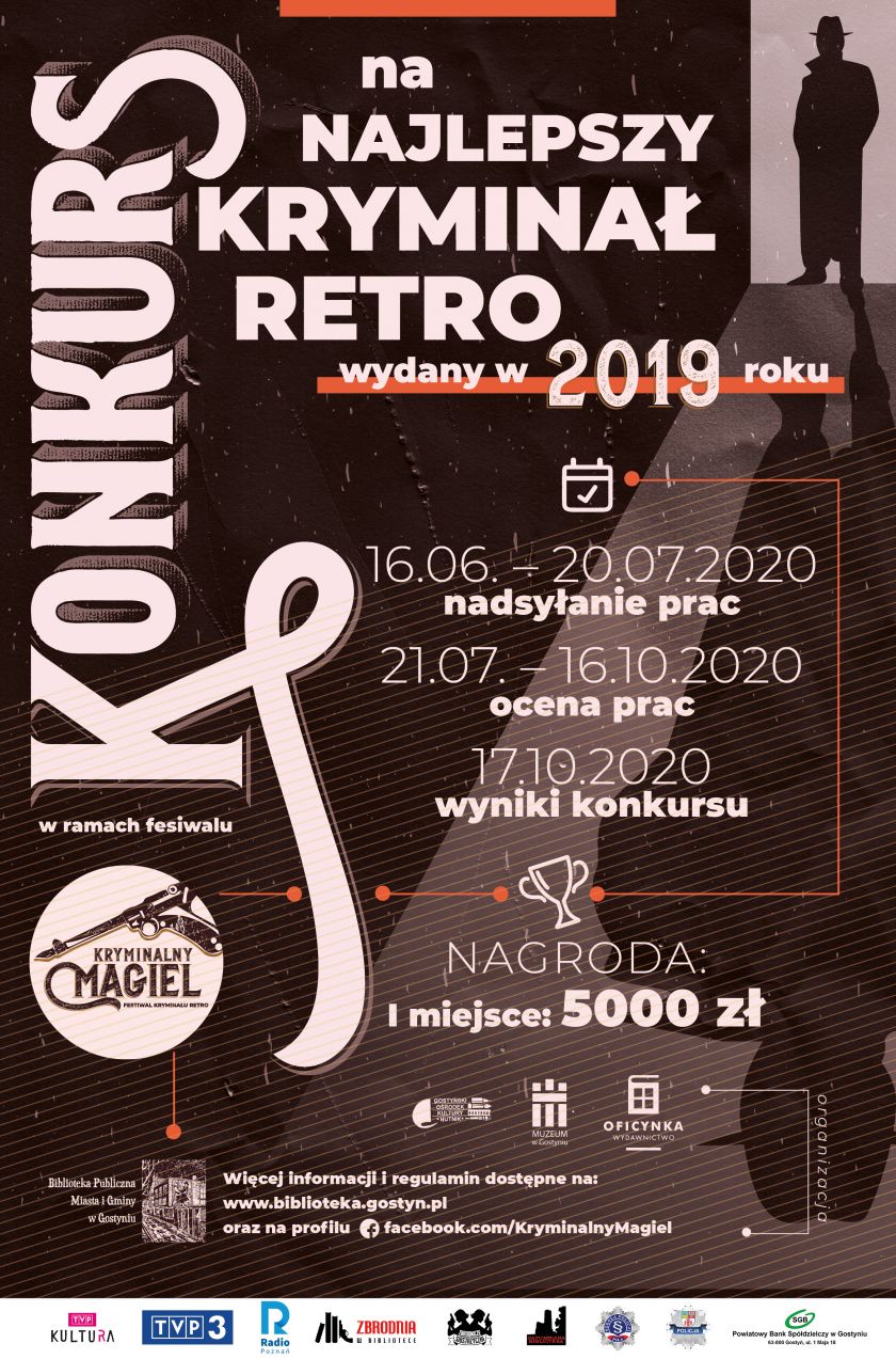 Konkurs w ramach Festiwalu Kryminału Retro