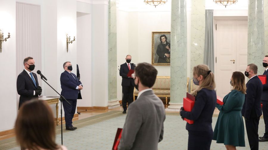 Nominacje prezydenta dla wielkopolskich sędziów, fot. Kancelaria Prezydenta