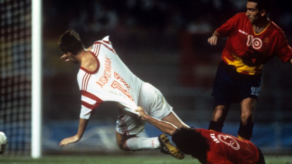 Retro TVP Sport: Piłka nożna, IO 1992: Polska - Hiszpania ...