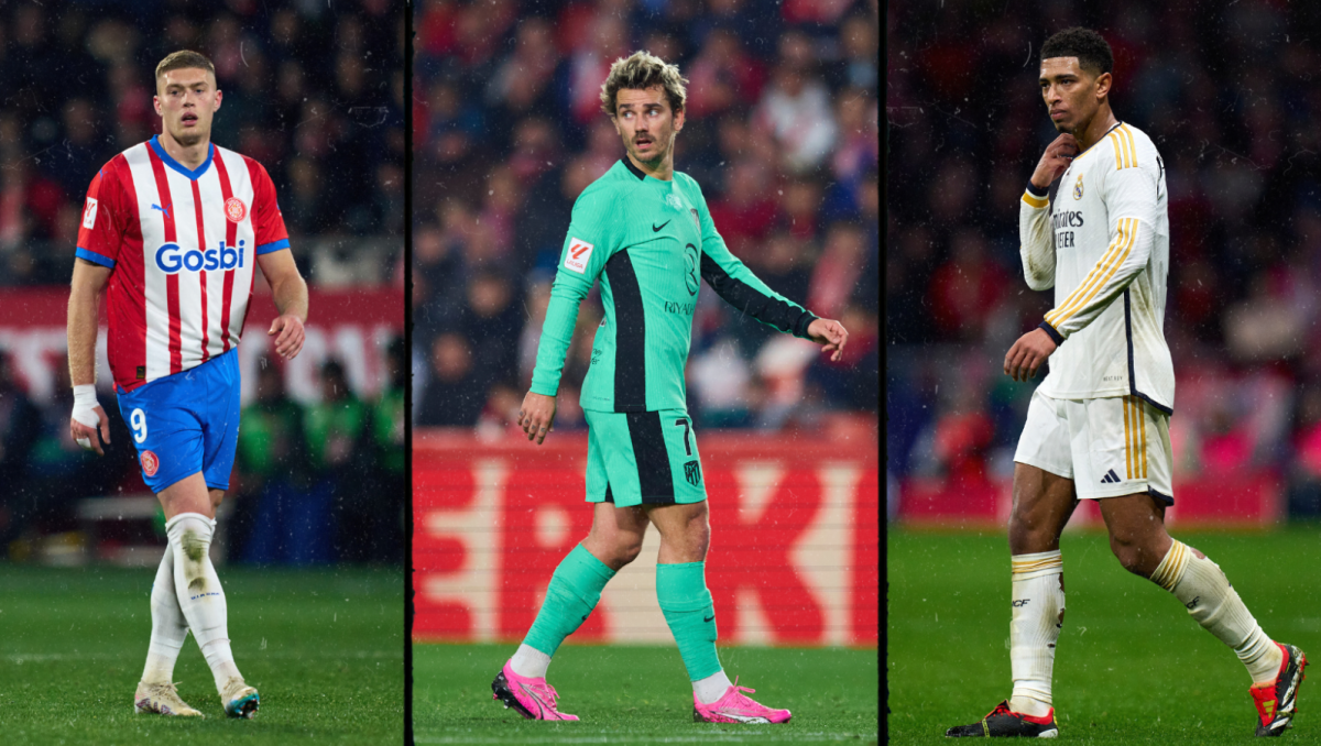 Artem Dovbyk, Antoine Griezmann i Jude Bellingham brylują w tym sezonie ligi hiszpańskiej (fot. Getty) Artem Dovbyk