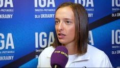 Iga Świątek i przyjaciele dla Ukrainy, tenis