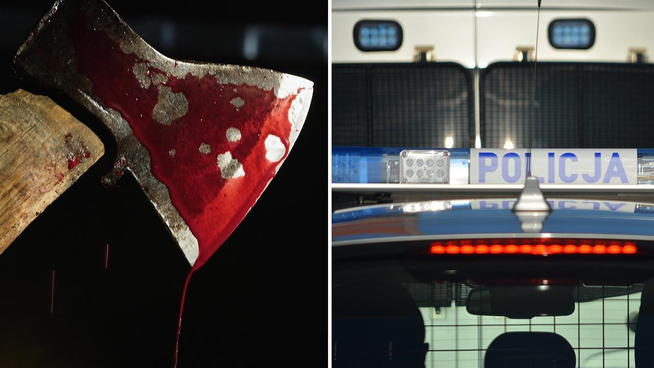 Policjanci na miejscu masakry znaleźli martwego mężczyznę i pijanego 54-latka (fot. Shutterstock)