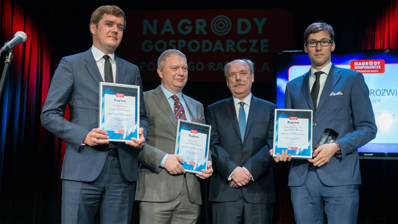 Hyper Poland została nagrodzona za tzw. Hyperloop, czyli nowy środek transportu (fot. IAR/Łukasz Kowalski)