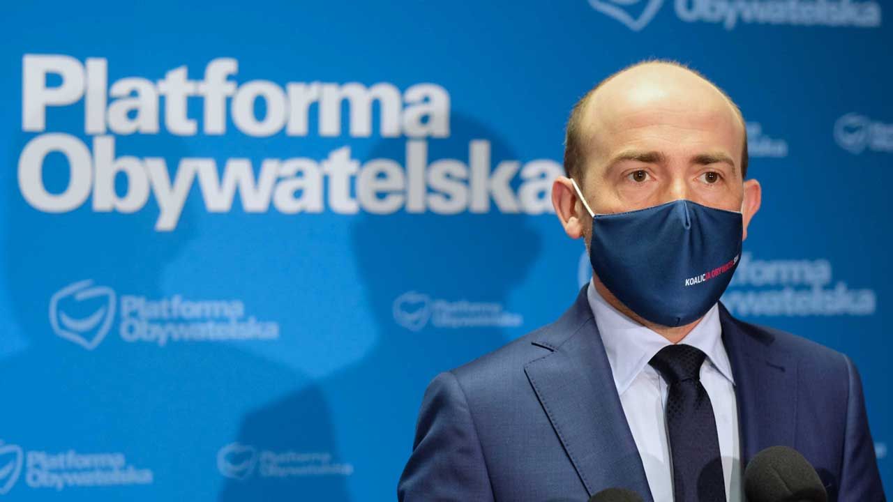 Borys Budka skomentował słaby wynik sondażowy Koalicji Obywatelskiej (fot. PAP/Andrzej Grygiel) Borys Budka skomentował słaby wynik sondażowy Koalicji Obywatelskiej (fot. PAP/Andrzej Grygiel)
