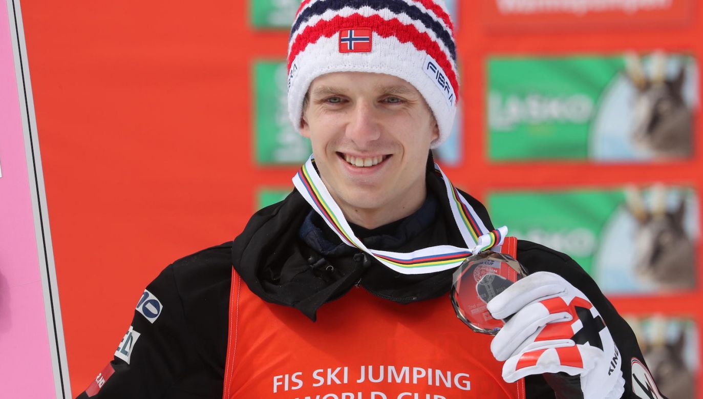 Egner Granerud w minionym sezonie triumfował w Pucharze Świata (fot. PAP/Grzegorz Momot)