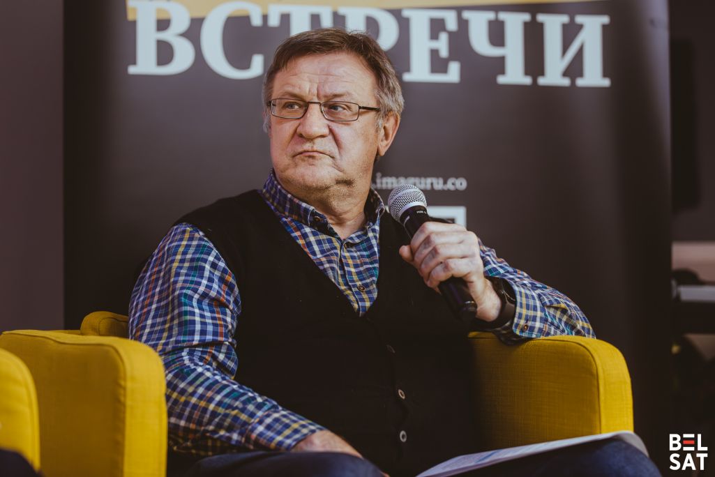 Беларускі эканаміст Павел Данейка падчас адкрыцця Сусветнага тыдня прадпрымальніцтва Беларусі ў Варшаве (GEW in exile). Варшава, Польшча. 18 лістапада 2024 года. Фота: Белсат