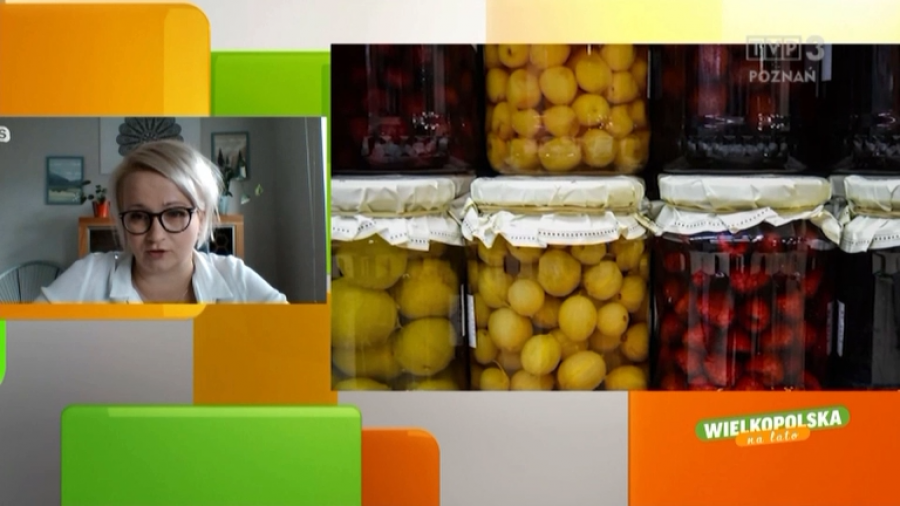 Dobre stare sposoby na soki, syropy i kompoty (fot. TVP3 Poznań)