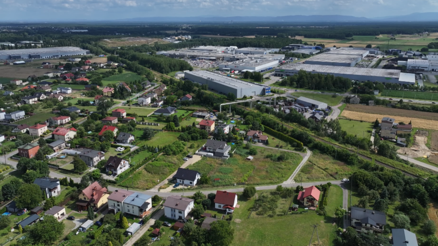 Mieszkańcy dzielnicy Urbanowice w Tychach wielokrotnie protestowali w sprawie odoru w okolicy. Fot. TVP3 Katowice