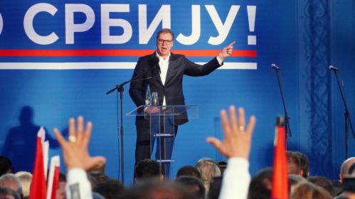Прэзідэнт Сербіі Александар Вучыч