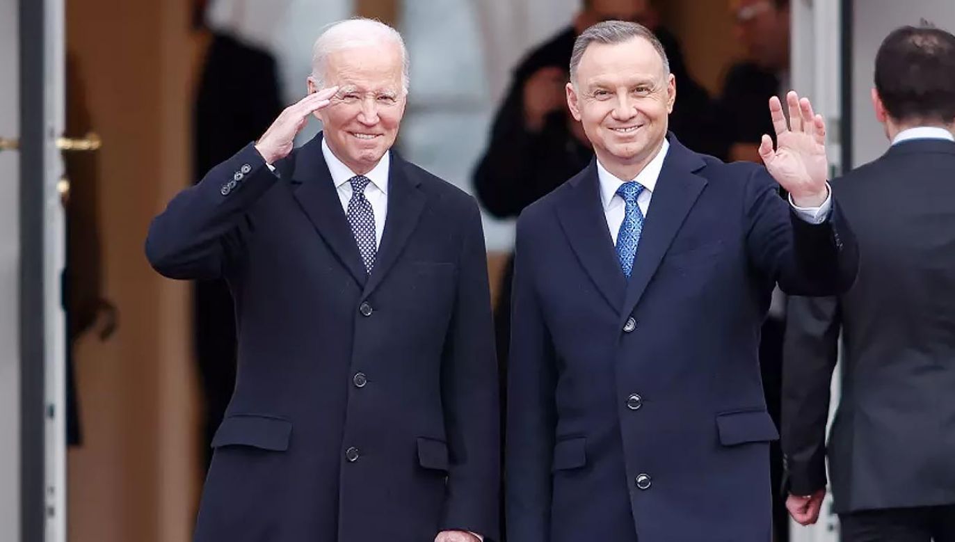 Joe Biden i Andrzej Duda (fot. Marek Borawski/KPRP)