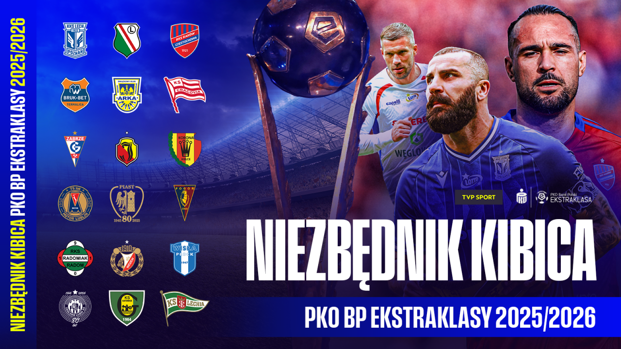 Niezbędnik kibica PKO Ekstraklasy. Wszystko, co musisz wiedzieć przed startem sezonu 2025/2026 (fot. Artur Futyma/TVP Sport)