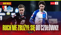Pogoń Siedlce – Ruch Chorzów. Betclic 1 Liga, 20. kolejka (fot.TVP SPORT)