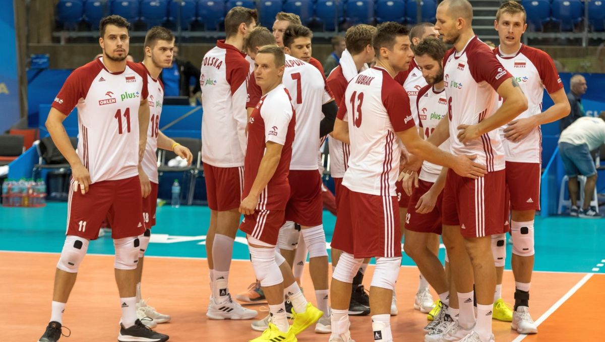 Polscy siatkarze (fot. PAP/Maciej Kulczyński)