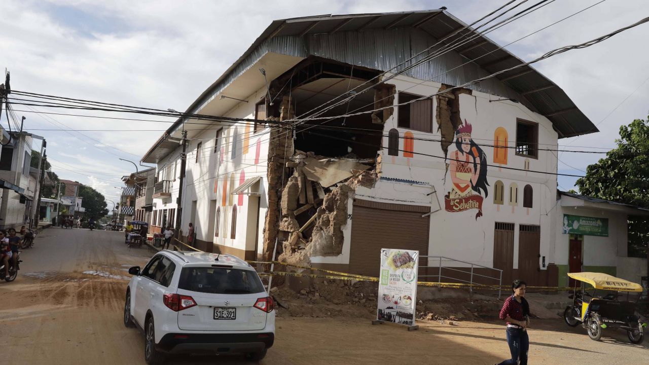 Trzęsienie ziemi w Peru (fot. EPA/GUADALUPE PARDO, PAP)