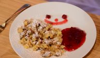 Tomek Kammel - omlet świąteczny - Kaiser Schmarm i Ola Kostka - kapusta postna z grzybami