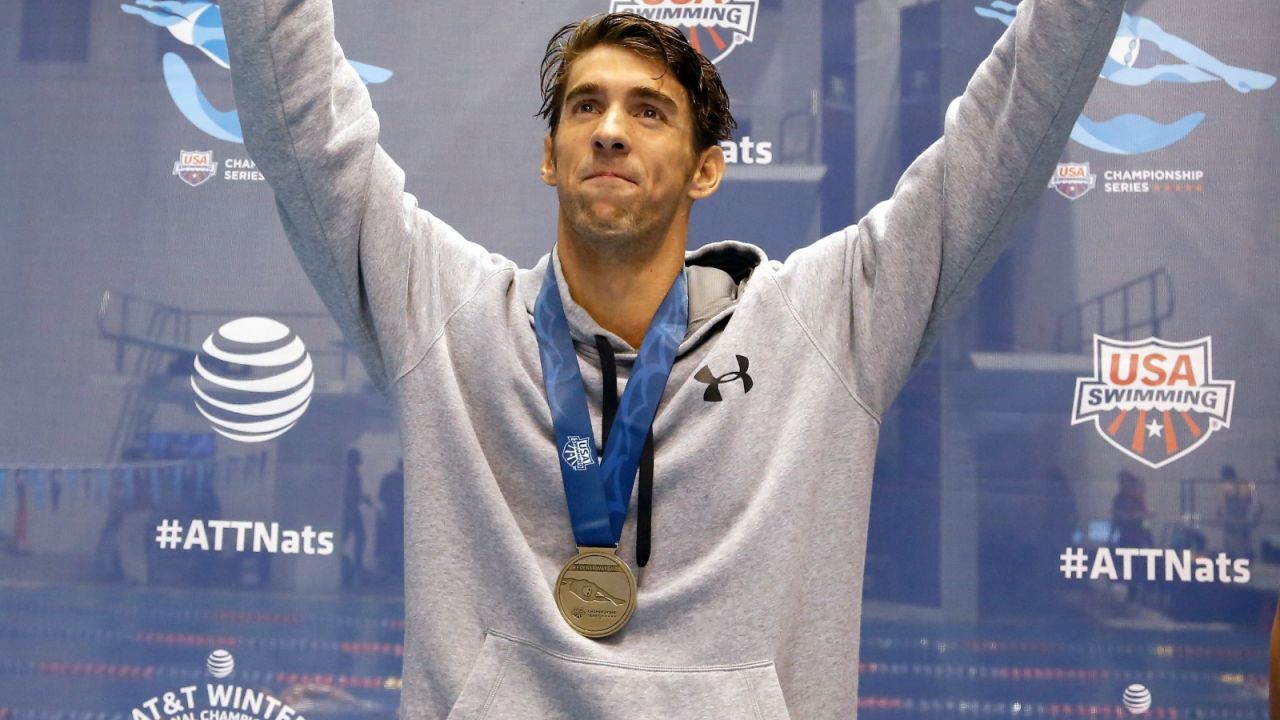 Michael Phelps under Armour