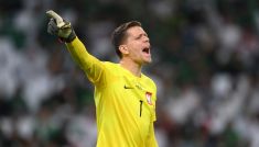 Wojciech Szczęsny w barwach reprezentacji Polski (fot. Getty).