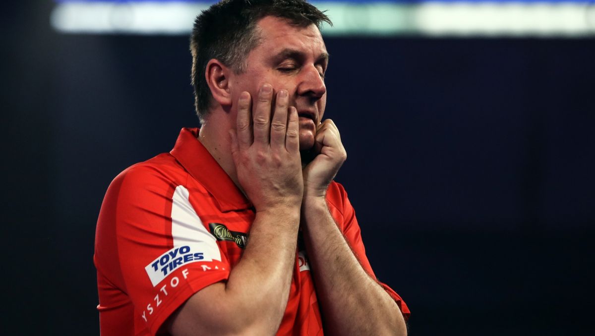 Po takim zwycięstwie można zaniemówić z wzruszenia. Piękne chwile Krzysztofa Ratajskiego (Fot. Getty) Krzysztof Ratajski, MŚ w darcie, mistrzostwa świata w darcie