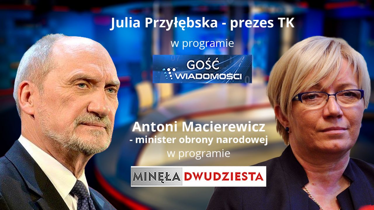 Wieczorna publicystyka w TVP Info. Wśród gości Julia ...