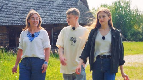 Наталля Баўтрамюк, Дзёня Мандзік, Аня. Фота: Падляшскія вакацыі