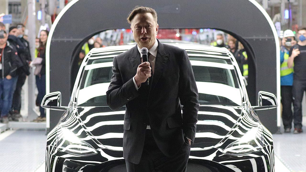 Prezes Tesli Elon Musk (fot. Christian Marquardt - Pool/Getty Images)