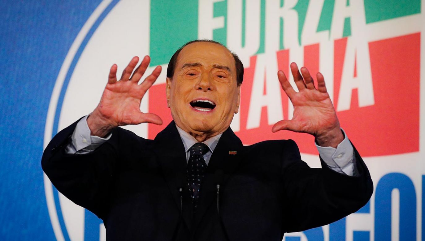 Berlusconi jest nazywany przyjacielem Putina... i Tuska(fot. Salvatore Laporta/KONTROLAB/LightRocket via Getty Images)