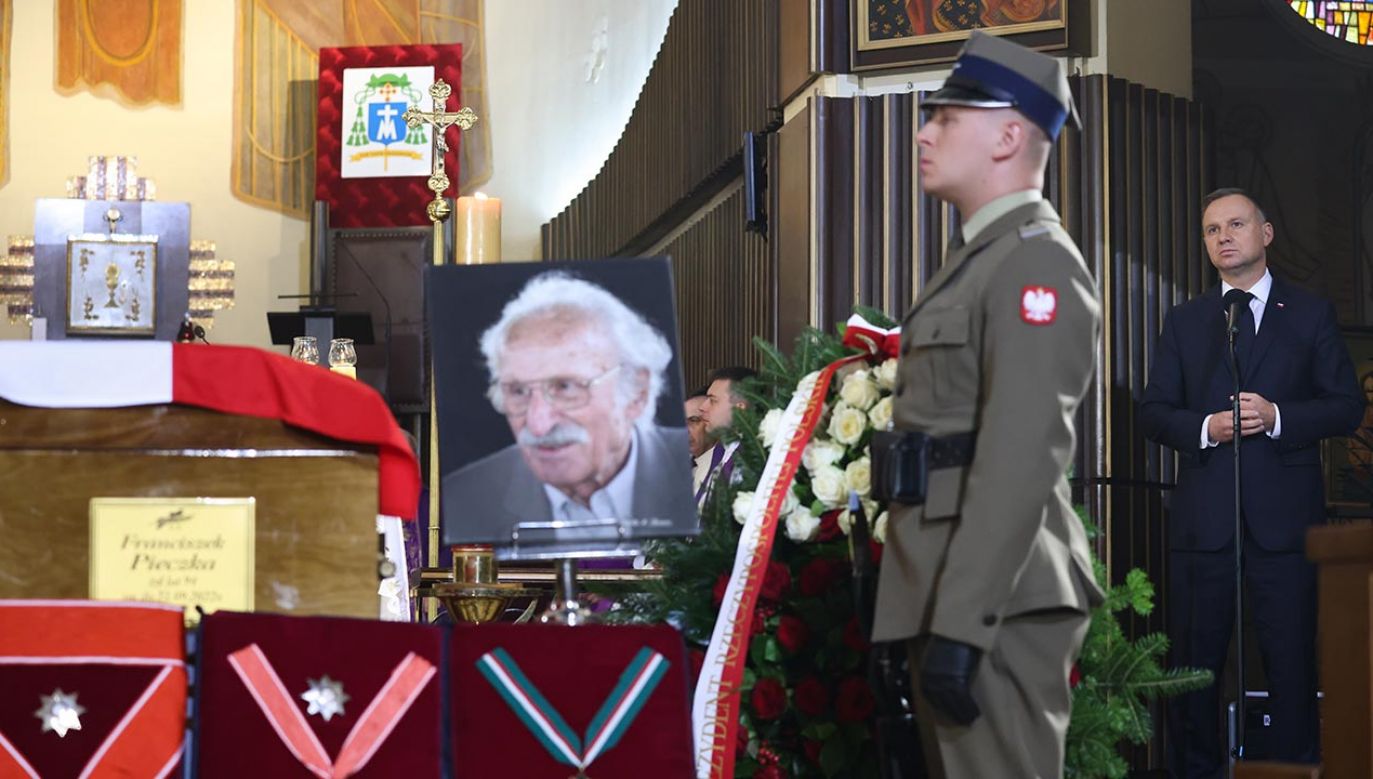 Franciszek Pieczka zmarł w wieku 94 lat (fot. PAP/Leszek Szymański)