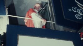 1. Pielgrzymka Jana Pawła II do Polski. Wizyta Papieża w Krakowie - powrót ze Skałki do Pałacu Biskupiego