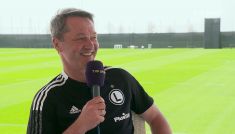 Jacek Zieliński, dyrektor sportowy Legii Warszawa (fot. TVP)