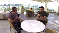 Michał Oleksiejczuk zmierzy się z Szamilem Gazmatowem na gali UFC 267 (fot. TVP)