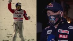 Adam Małysz o Lahti 2001 (fot. TVP)