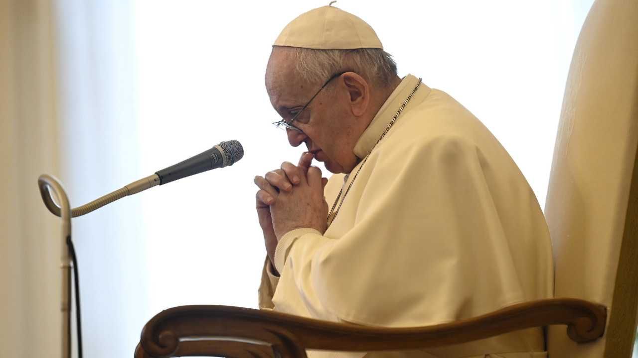Papież Franciszek opowiada się przeciwko aborcji (fot. PAP/EPA/VATICAN MEDIA HANDOUT) Papież Franciszek opowiada się przeciwko aborcji (fot. PAP/EPA/VATICAN MEDIA HANDOUT)