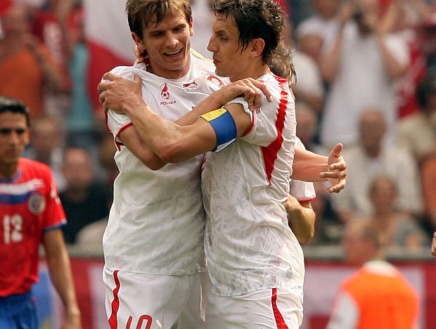 Bartosz Bosacki (L) i Jacek Bąk Bartosz Bosacki (L) i Jacek Bąk