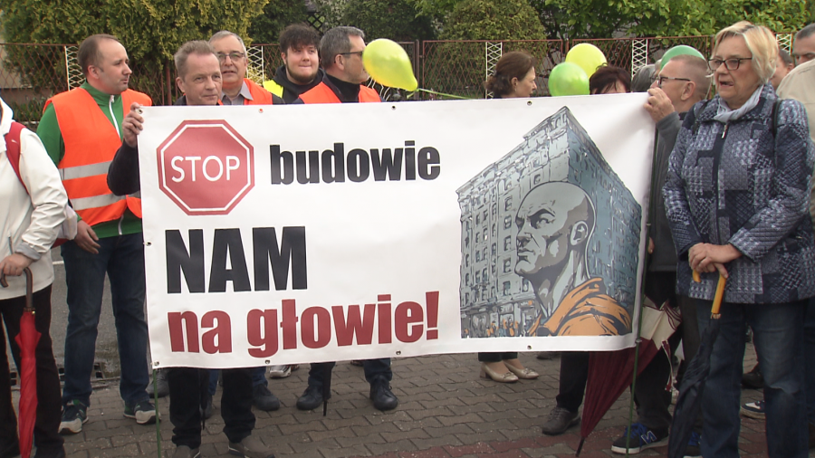 Jeżeli wszystko pójdzie zgodnie z planem, budowa nowych mieszkań rozpocznie się w przyszłym roku. Fot. TVP3 Katowice