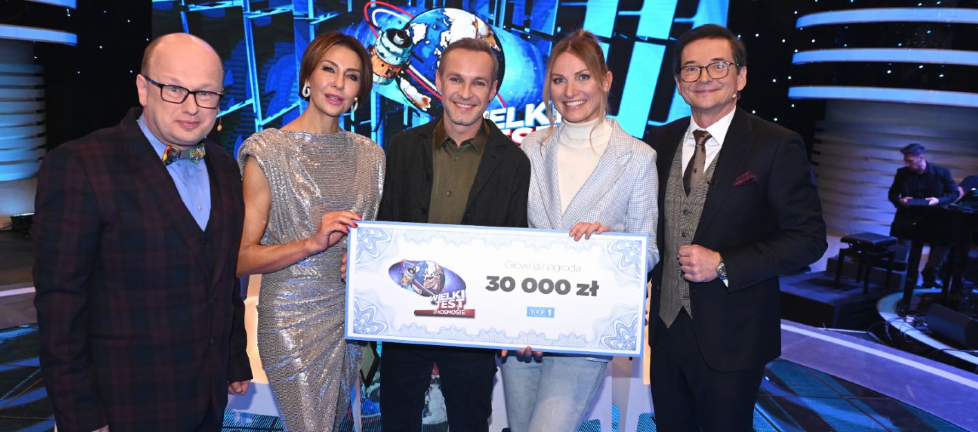 Joanna Moro i Artur Chamski zwycięzcami Wielkiego Testu o Kosmosie