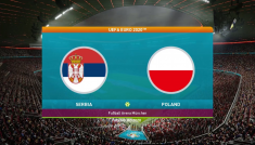 eFootball PES 2021, eEuro 2021, finał: Serbia – Polska (fot.TVP)