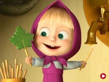 Masza i niedźwiedź, odc. 33 – Słodkie życie