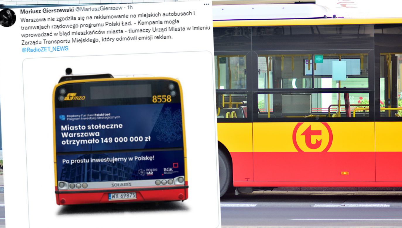 Na taką reklamę na warszawskich autobusach nie zgodził się Rafał Trzaskowski (fot. Shutterstock; TT)