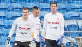 Z lewej Radosław Majecki (fot. PAP)