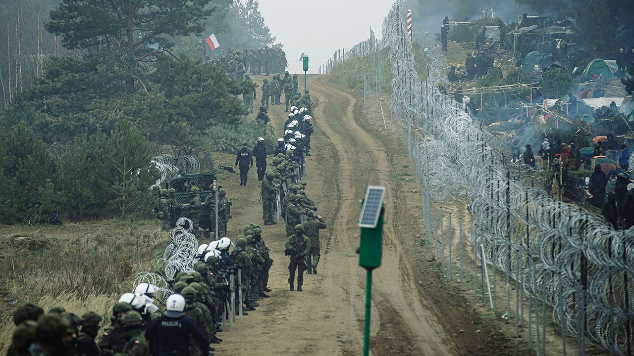 Jednym z tematów rozmowy ma być sytuacja na polsko-białoruskiej granicy (fot. DWOT)