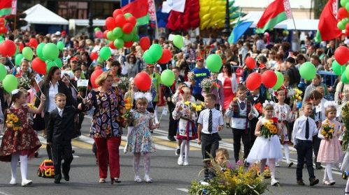 Republic Day in Hrodna, Belarus. July 3, 2019. Photo: Grodnonews.by