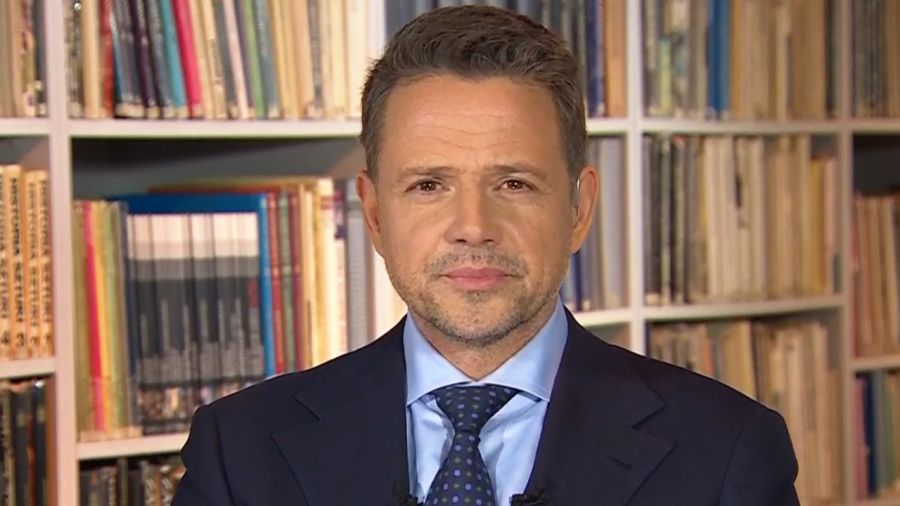 Rafał Trzaskowski wierzy w zwycięstwo, choć nie kryje, że będzie one trudne (fot. TVP)