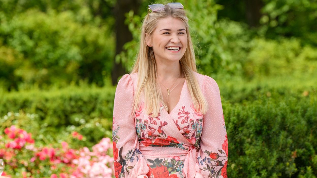 Klaudia cieszyła się na swoje spotkania (fot. TVP)